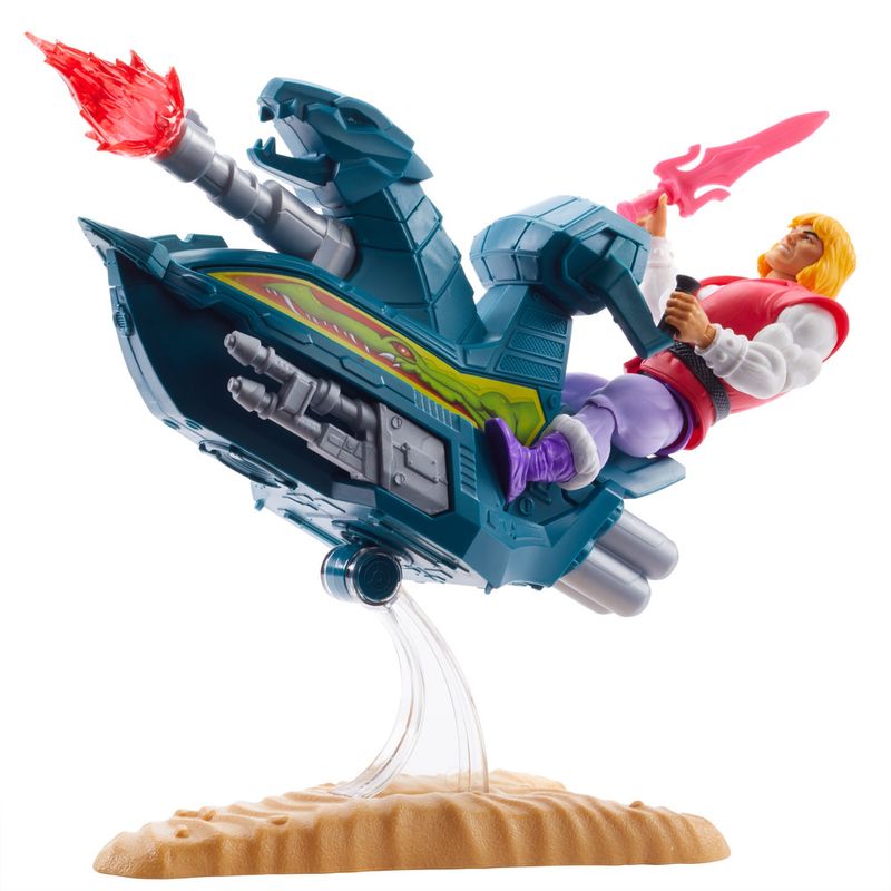 Figura-de-Acao---Mestres-do-Universo---Jet-Sled-e-Principe-Adam---Mattel-4