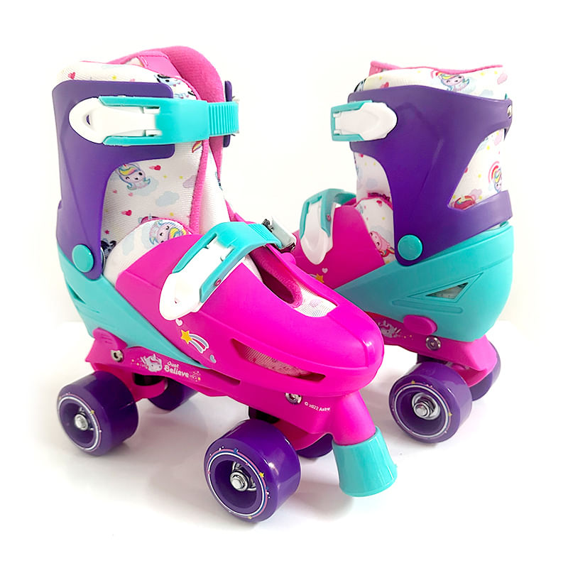 Patins-Classico-Ajustavel---Unicornio---M---Rosa---Astro-Toys-1