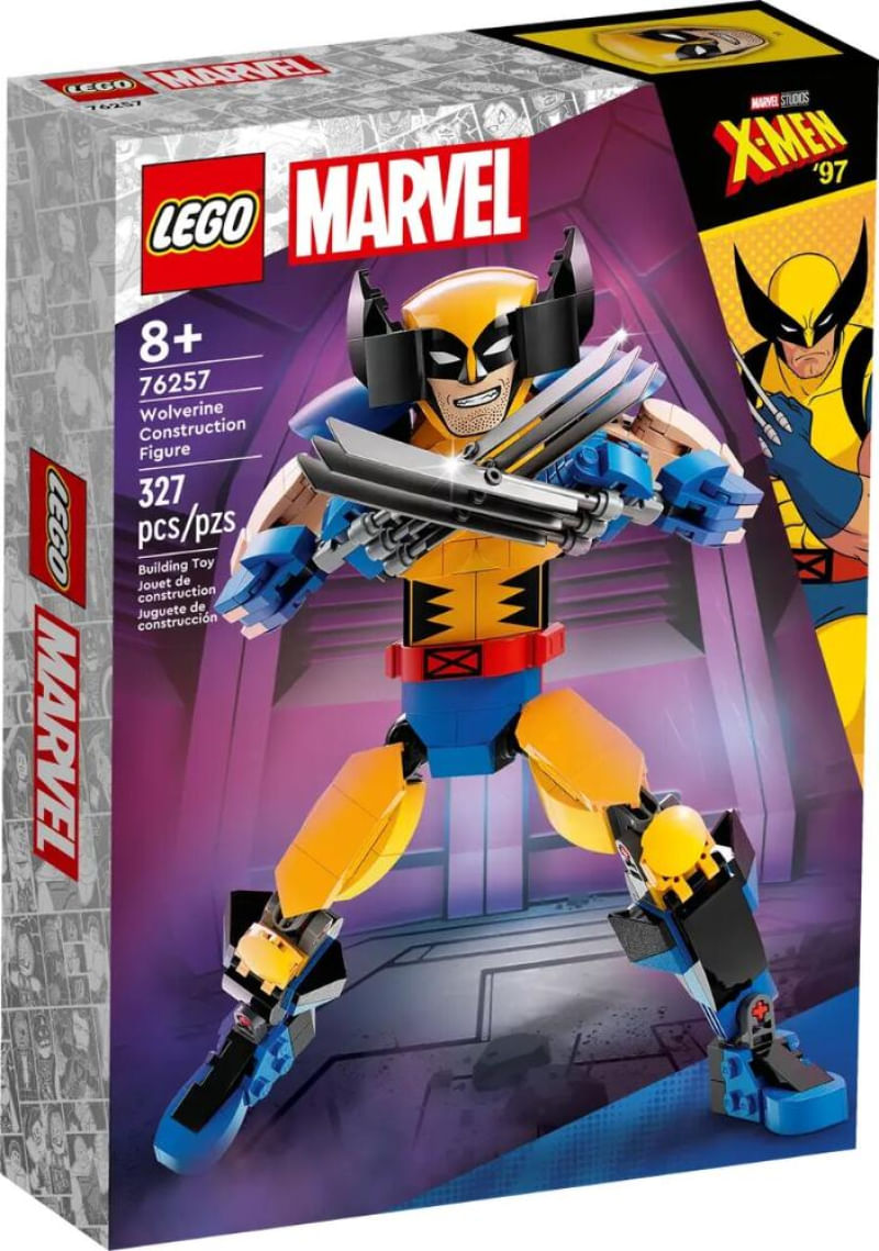 Lego Wolverine 22 Cm Figura de Construção 327 Peças - 76257 - Ri Happy