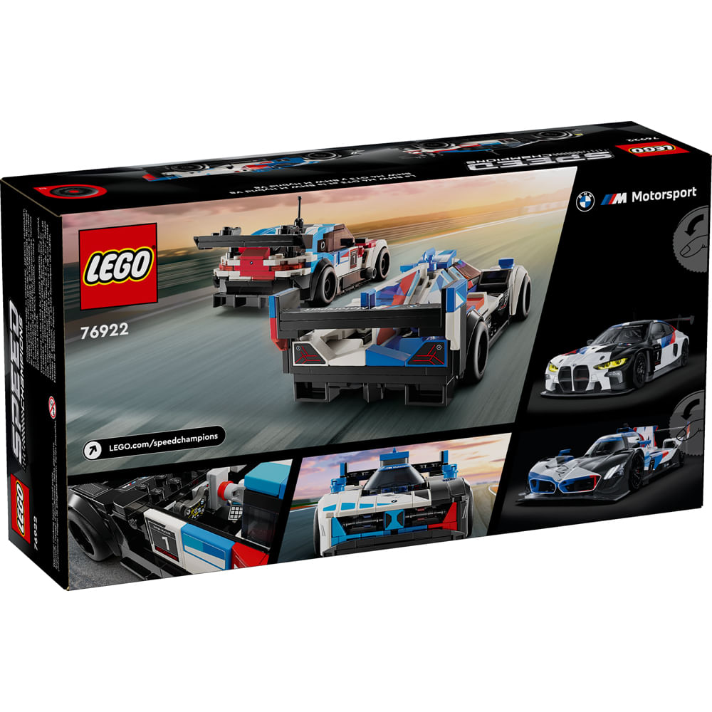 Lego Speed Champions BMW M4 GT3 e M Hybrid V8 76922 676pcs - Ri Happy