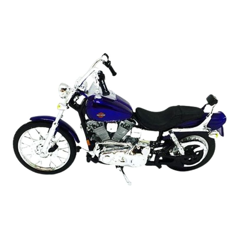 割引購入 Miniatura Moto Fxdwg Dyna Wide Glide 2001 1/18 Roxo Maisto ミニカー