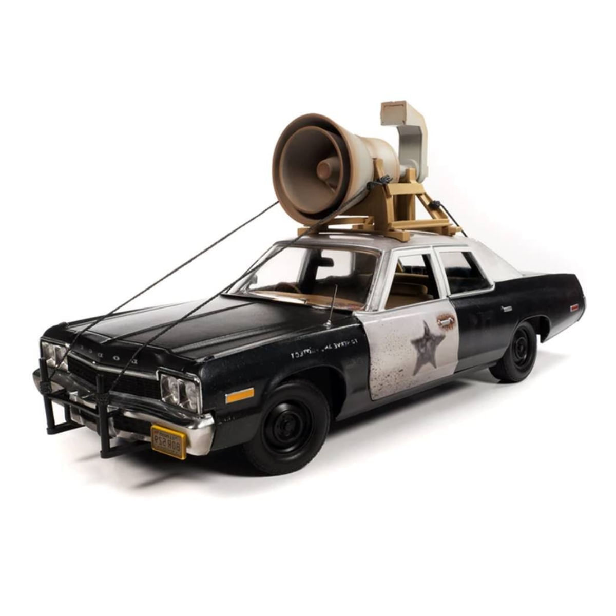 Miniatura Carro Dodge Monaco Police c/ Figura 1974 The Blues