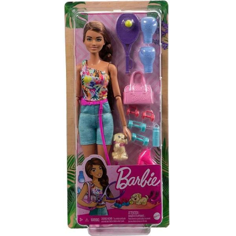Barbie Fashionista Esporte Mattel GKH73 - PBKIDS Brinquedos