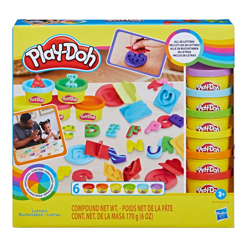 Conjunto-Massa-de-Modelar---Play-Doh---Kit-de-Letras---6-Potes-de-Massinha---Hasbro-1