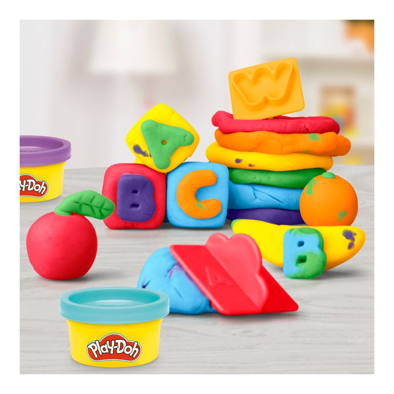 Conjunto-Massa-de-Modelar---Play-Doh---Kit-de-Letras---6-Potes-de-Massinha---Hasbro-3