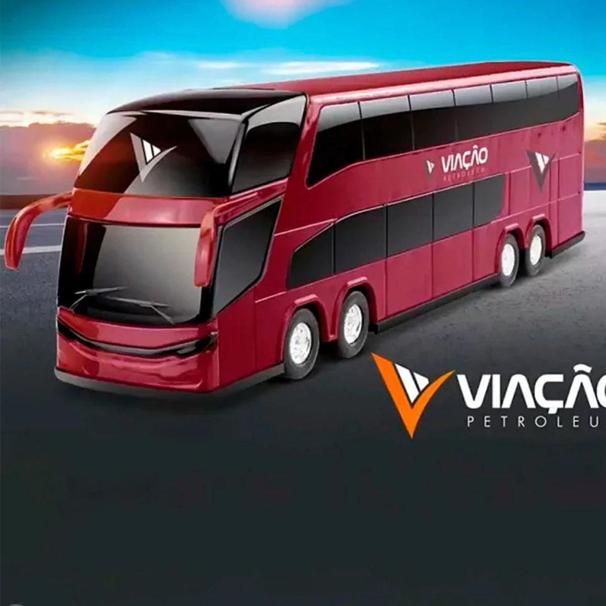 Onibus Viação Petroleum Bordô Roma Jensen 1475 - Ri Happy