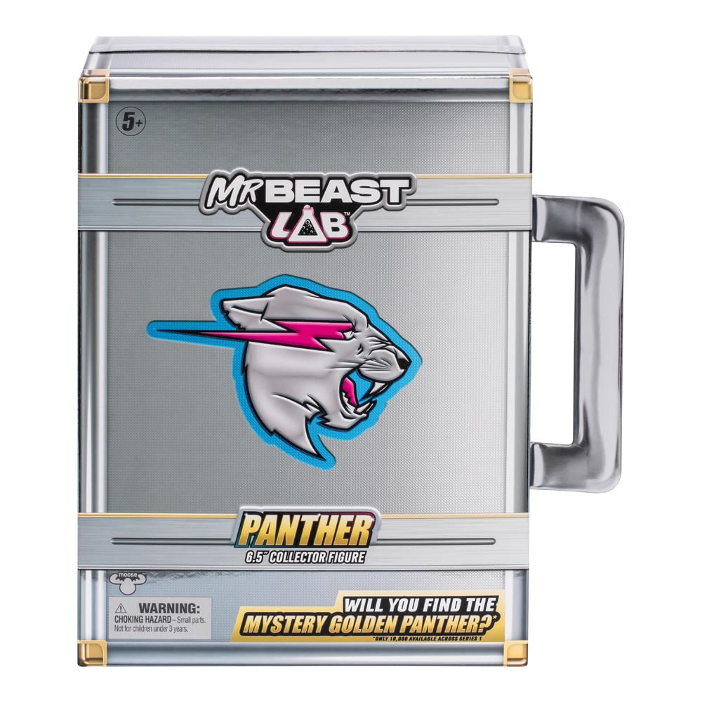 Boneco Colecionável 16cm MrBeast Lab - Pantera - PBKIDS Brinquedos
