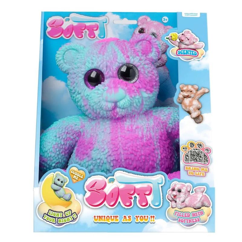 Brinquedo Sortido Urso Tye-Die Soft Brilha No Escuro - Sunny Brinquedo Sortido Urso Tye-Die Soft Brilha No Escuro - Sunny