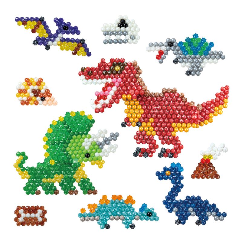 Conjunto-De-Artesanato---Aquabeads---Mundo-Dos-Dinossauros---1200-Micangas---Epoch-0