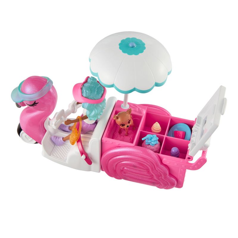 Carrinho-de-Boneca-e-Acessorios---Polly-Pocket---Carrinho-de-Lanches-Flamingo---Mattel-4