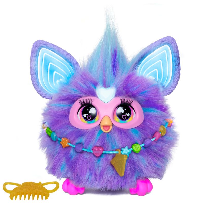 Figura-de-Pelucia-Interativa---Furby---Com-Luz-E-Som---Coruja---Roxo---Hasbro-2