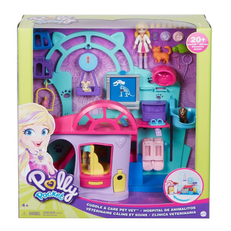 Mini-Boneca-Polly-Pocket---Clinica-Veterinaria-da-Polly---Mattel-2