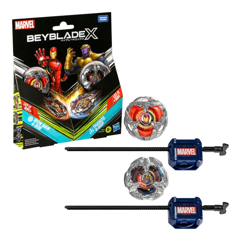 Conjunto-Piao-e-Lancador---Beyblade---Beyblade-X-Marvel---Hasbro-1