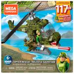 Blocos-de-Encaixe---Mega-Construx---Wonder-Builders---Helicoptero-Militar---Mattel-0