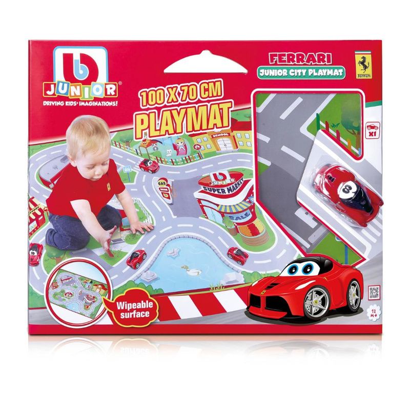 Pista-Ferrari-Junior---Ferrari---City-Play-Mat---Maisto-0