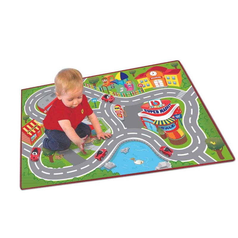 Pista-Ferrari-Junior---Ferrari---City-Play-Mat---Maisto-1