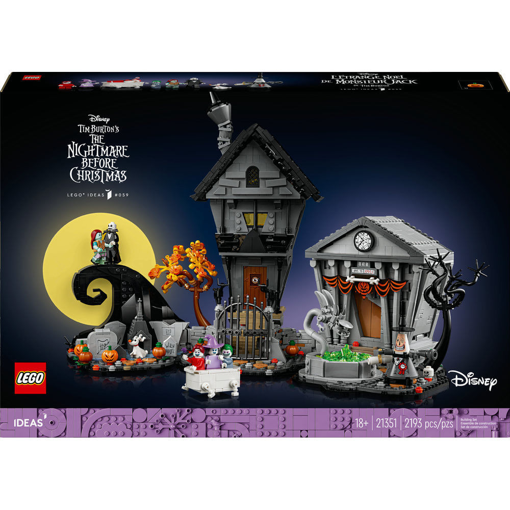 LEGO - Ideas - De Tim Burton - O Estranho Mundo de Jack - Disney ...