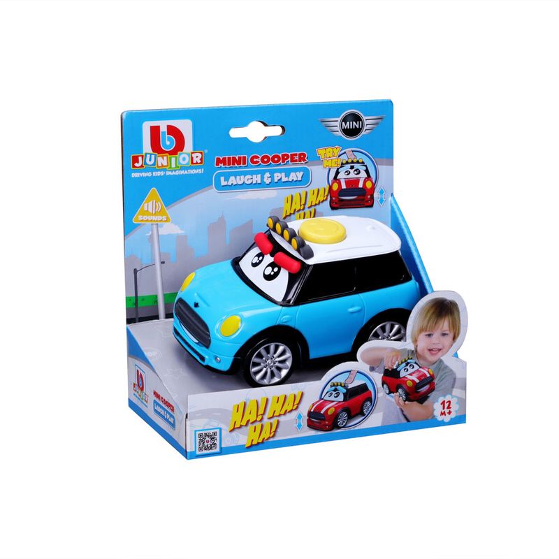 Mini-Carro---Cooper-Laugh---Play---Bburago---Maisto-1