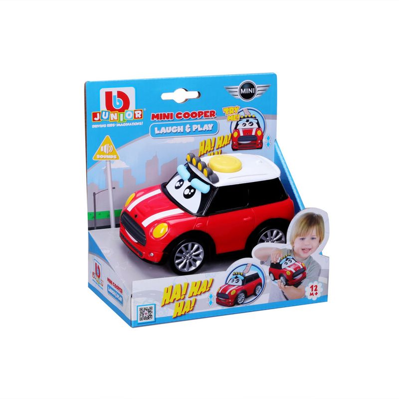 Mini-Carro---Cooper-Laugh---Play---Bburago---Maisto-2