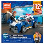 Blocos-de-Encaixe---Mega-Construx---Wonder-Builders---Carro-de-Policia---Mattel-1