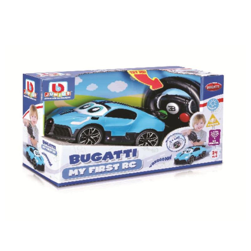 Carrinho-Com-Volante---Meu-Primeiro-Bugatti---Azul---Maisto-1