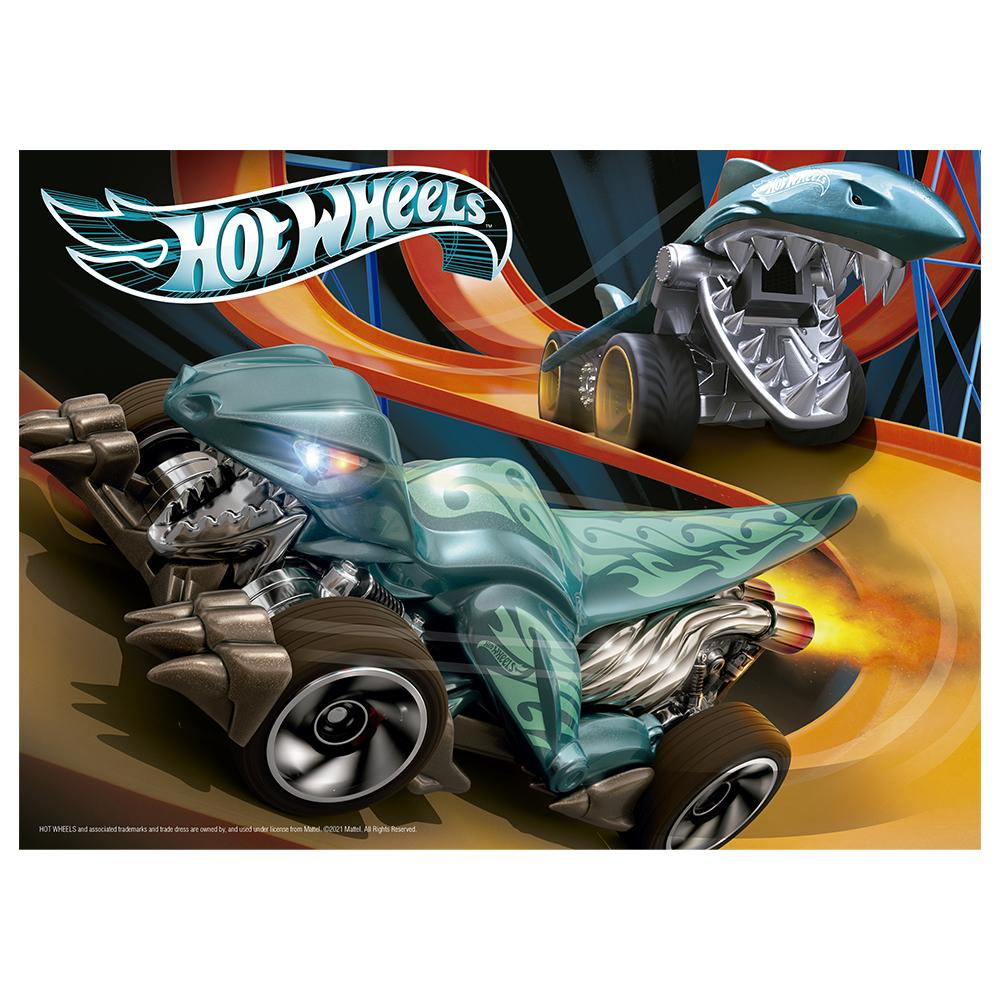 Confira Quebra-Cabeça - Hot Wheels - 60 Peças - Grow - Rihappy