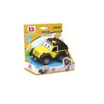 Mini-Veiculo---BbJunior---Jeep-Light---Sound---Amarelo---Maisto-1