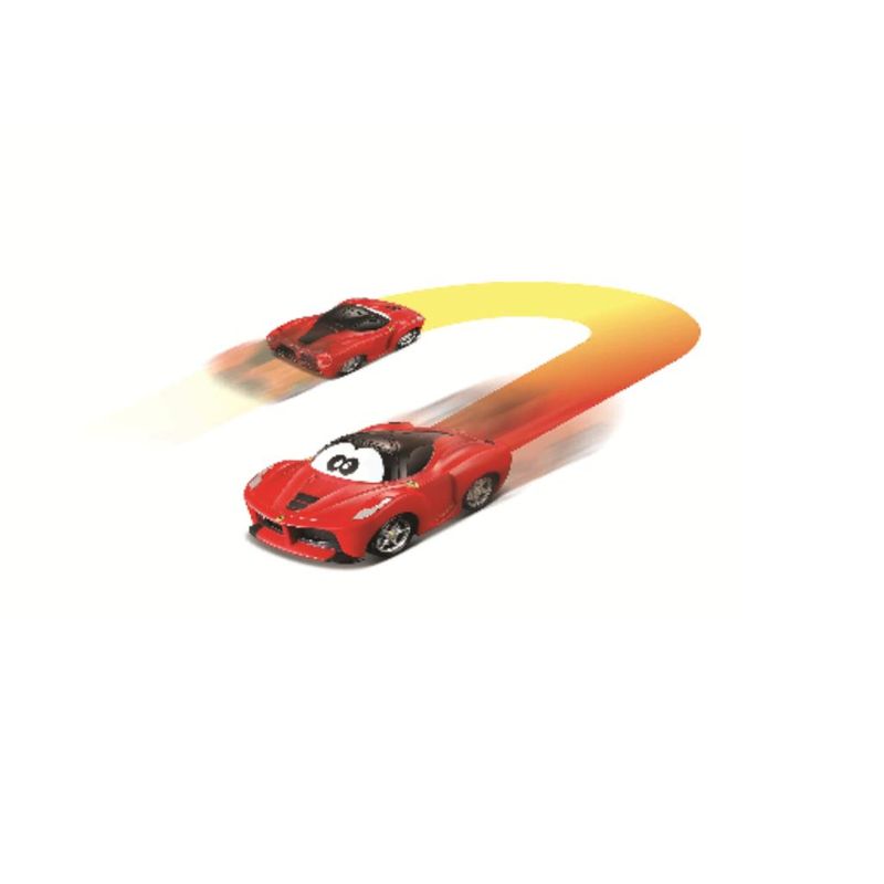 Mini-Veiculo---BbJunior---Ferrari-U-TURNS---Vermelho---Maisto-0