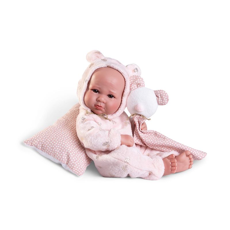 Boneca-Bebe---Recem-nascida---Antonio-Juan---Com-Pijama-de-Urso---Fun-2