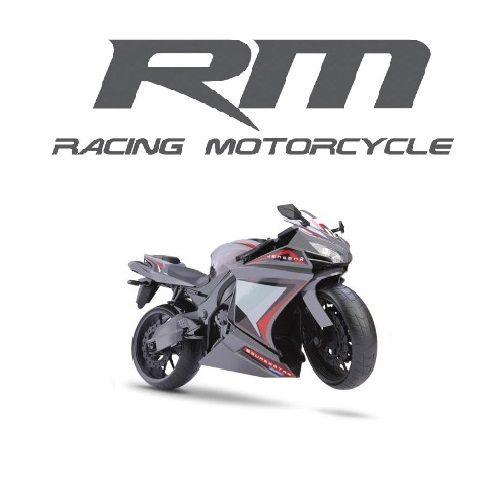 Moto De Corrida Racing Motorcycle Cinza Roma - GAMES & ELETRONICOS