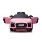 Mini-Carro-Eletrico-Com-Controle-Remoto---Audi-R8---Spyder-Rosa---12V---Shiny-Toys-1