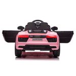 Mini-Carro-Eletrico-Com-Controle-Remoto---Audi-R8---Spyder-Rosa---12V---Shiny-Toys-4