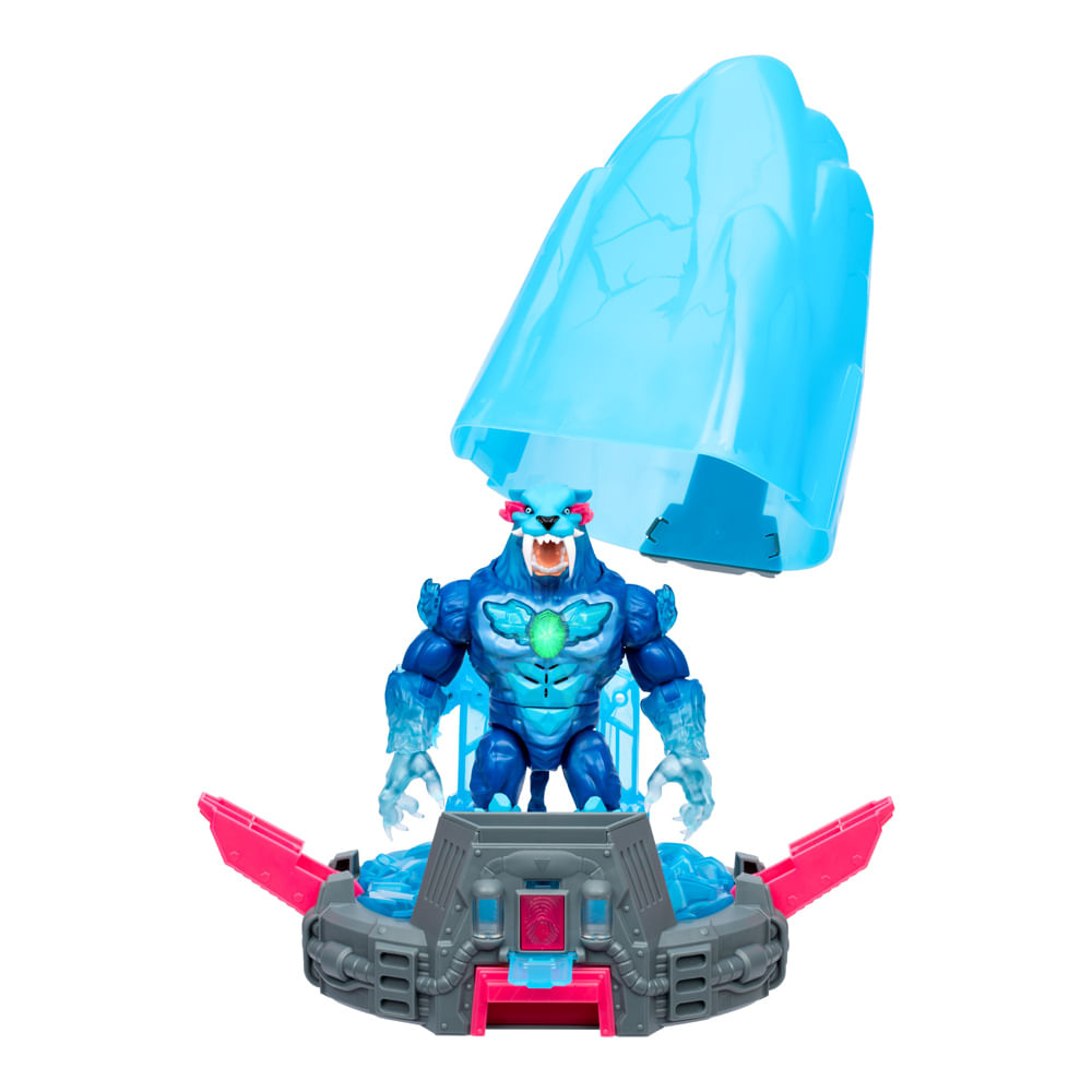 ソフビ Keongtoy mini BEAST Confira Boneco Colecionável - Cryo Lab MrBeast Lab - Azul