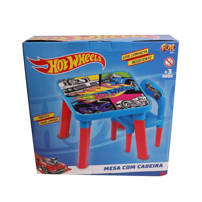 Mesa-de-Atividades---Com-Cadeira---Hot-Wheels---Fun-1