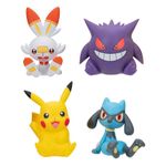 Figura-em-Vinil---Pack-com-4---4W2---Gengar---Pikachu---Scorbunny---Riolu---Sunny-3