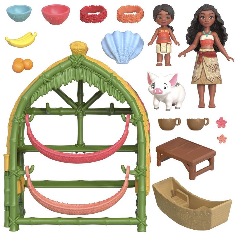 Boneca-e-Acessorios---Disney---Filme-Moana-2---Casa-Moana-e-Simea-com-Pua---Mattel-0