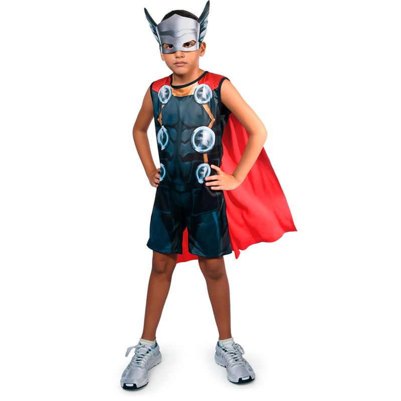 Fantasia-Infantil-Classica---Os-Vingadores---Thor---Tamanho-P---Novabrink-0