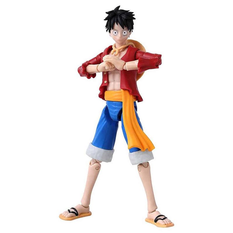 Boneco-Articulado---One-Piece---Anime-Heroes---Monkey-D-Luffy----Sunny-0