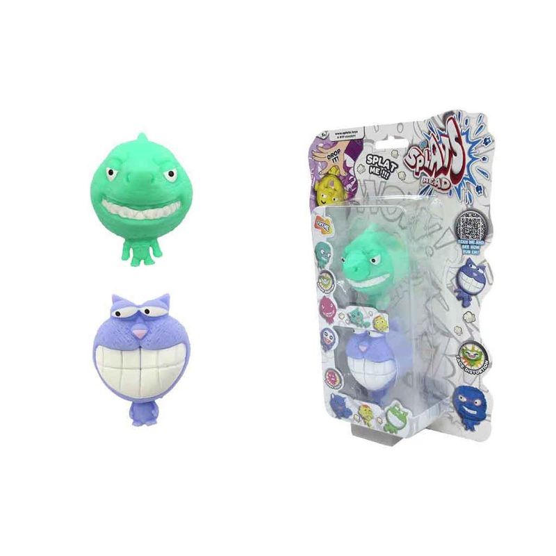 Figura-de-Acao---Splats-Head---Verde-Agua---Lilas---Sunny-0