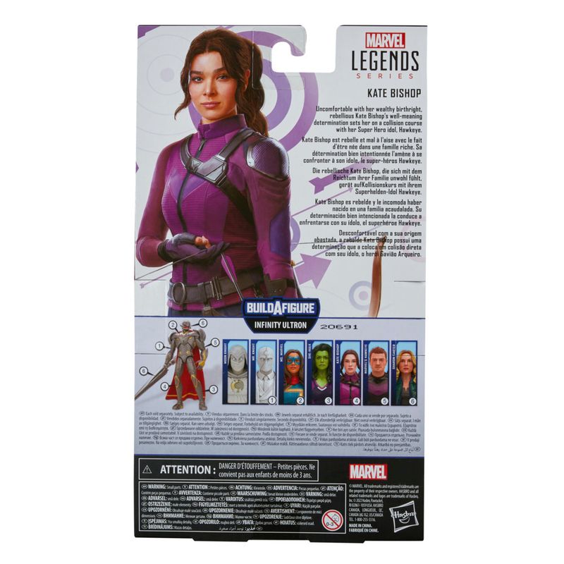 Boneca-Articulada-com-Acessorios---Marvel-Legends---Kate-Bishop---Hasbro-4