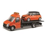 Mini-Carro---1-43-Street-Fire-Flatbed-Transport-W---Bburago---Sortido---Maisto-1