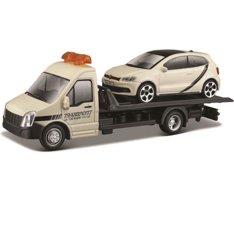Mini-Carro---1-43-Street-Fire-Flatbed-Transport-W---Bburago---Sortido---Maisto-5