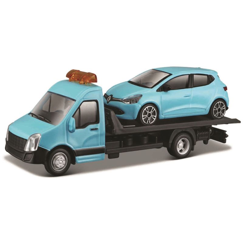Mini-Carro---1-43-Street-Fire-Flatbed-Transport-W---Bburago---Sortido---Maisto-7