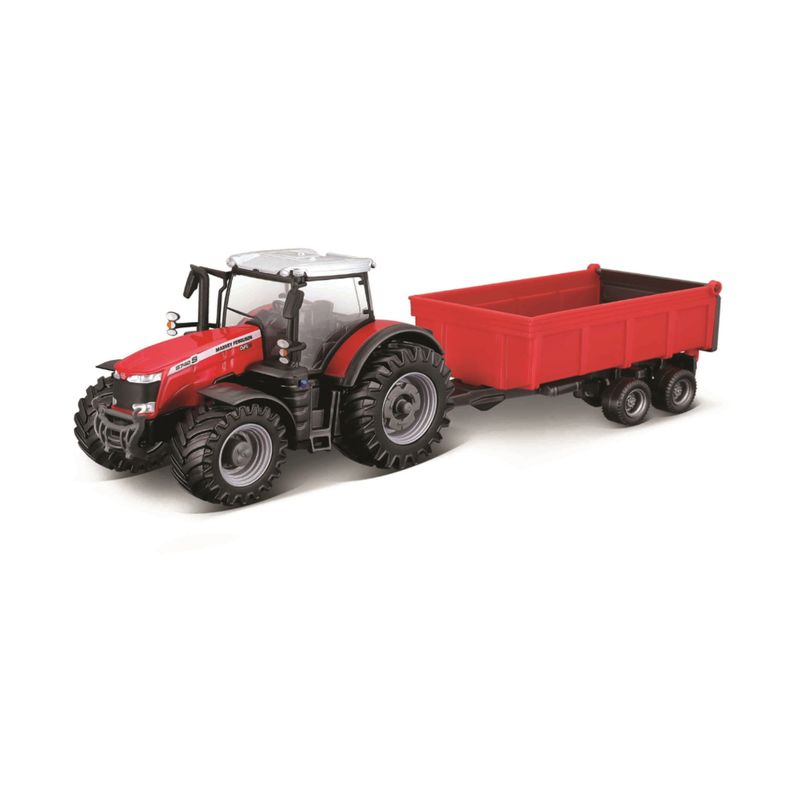 Carrinho---Mini-Work-Machines---Motor-Tractor-Trailer---Sortido---Maisto-3