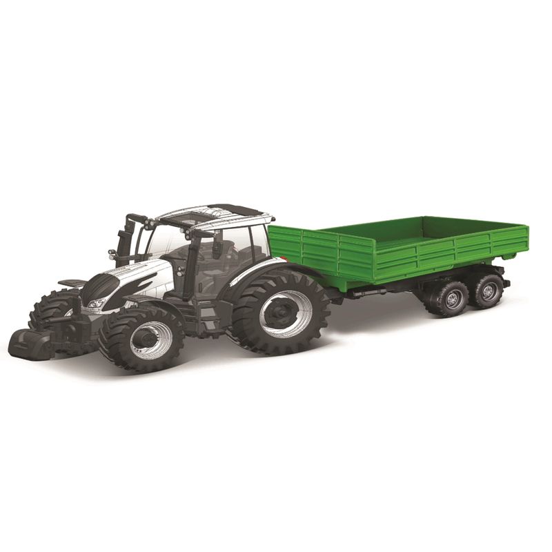 Carrinho---Mini-Work-Machines---Motor-Tractor-Trailer---Sortido---Maisto-4
