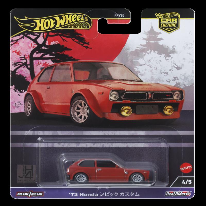 Carrinho-Colecionavel---Escala-1-64---73---Honda-Civic---Custom---Hot-Wheels---Mattel-1