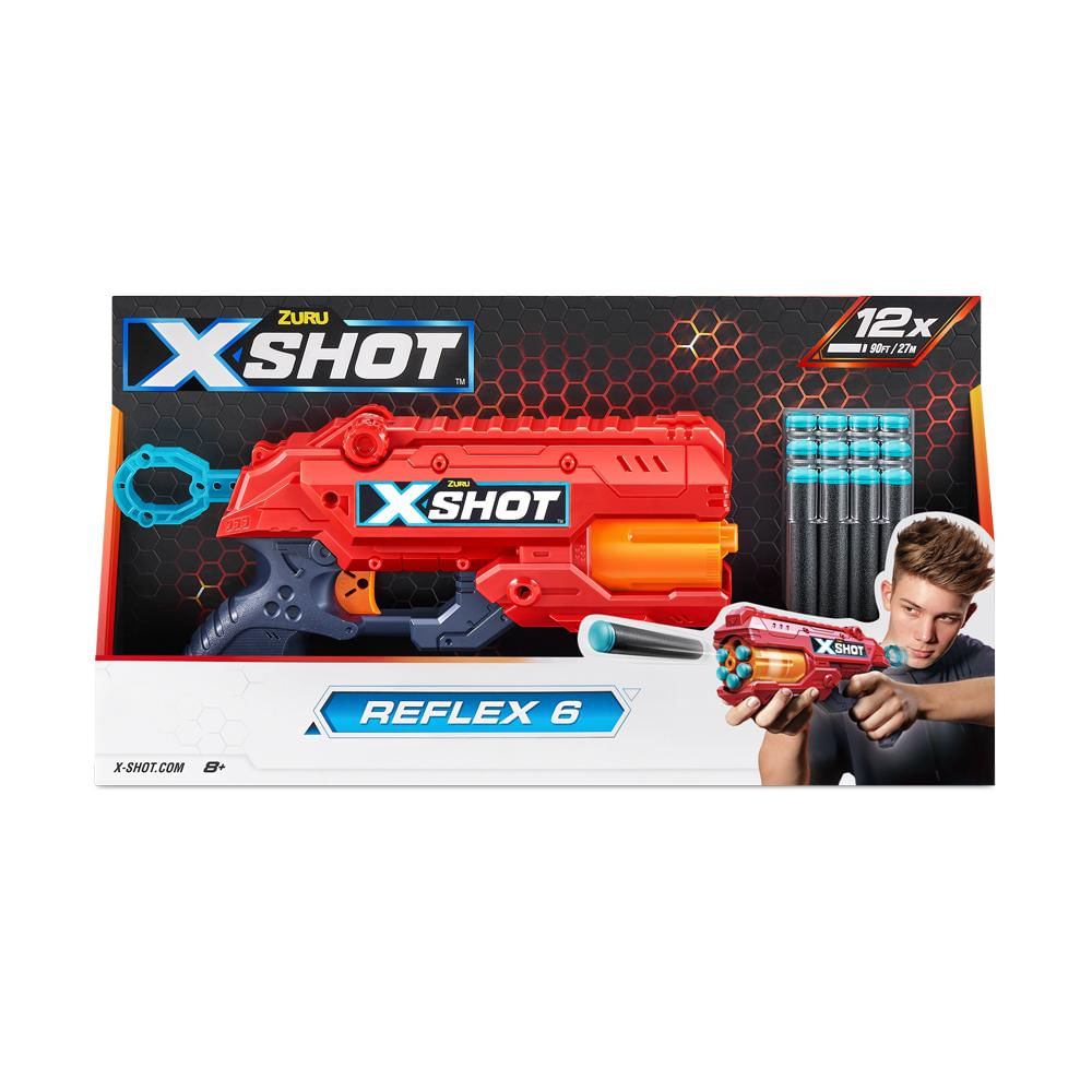 Lançador de Dardos X-Shot - Red - TK6 - Ri Happy