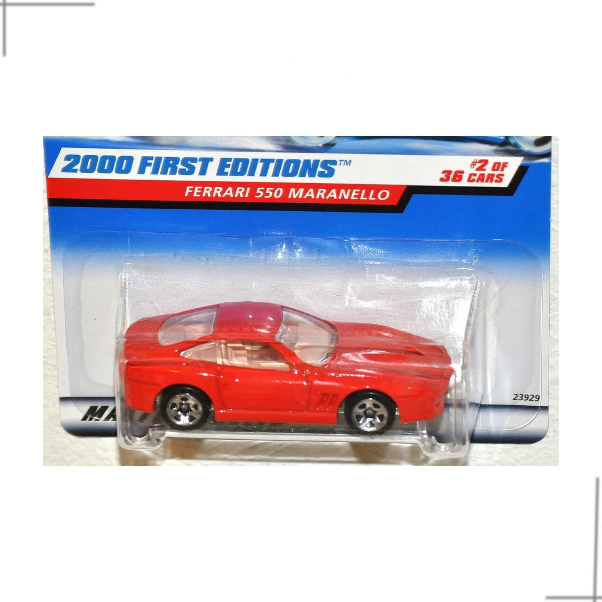 Hot Wheels Ferrari 550 Maranello First Edition 23929 - Ri Happy