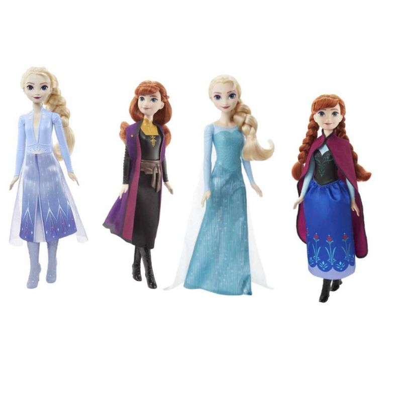 Boneca-Articulada---Disney---Frozen-I-e-II---Elsa-e-Anna---Modelos-Sortidos---Mattel--0
