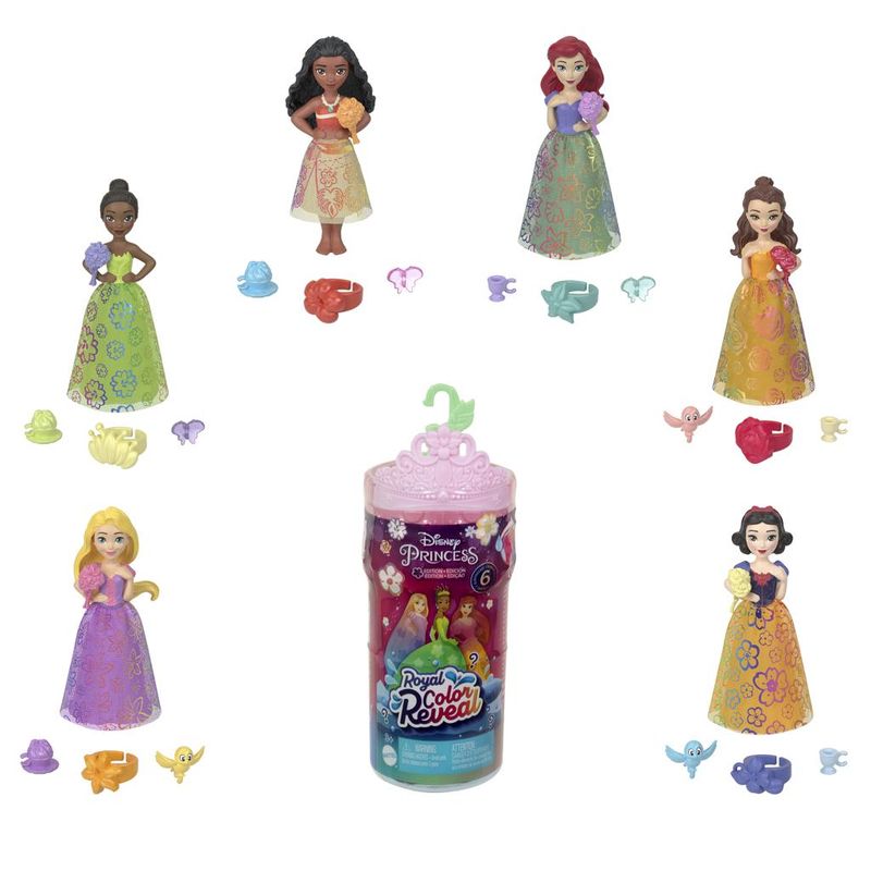 Mini-Boneca---Disney-Princesa---Royal-Color-Reveal---Festa-no-Jardim---Modelos-Sortidos---Mattel-0